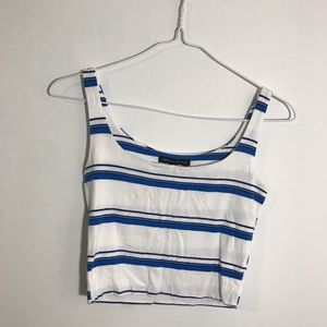 Pacsun crop tank top 💙🤍